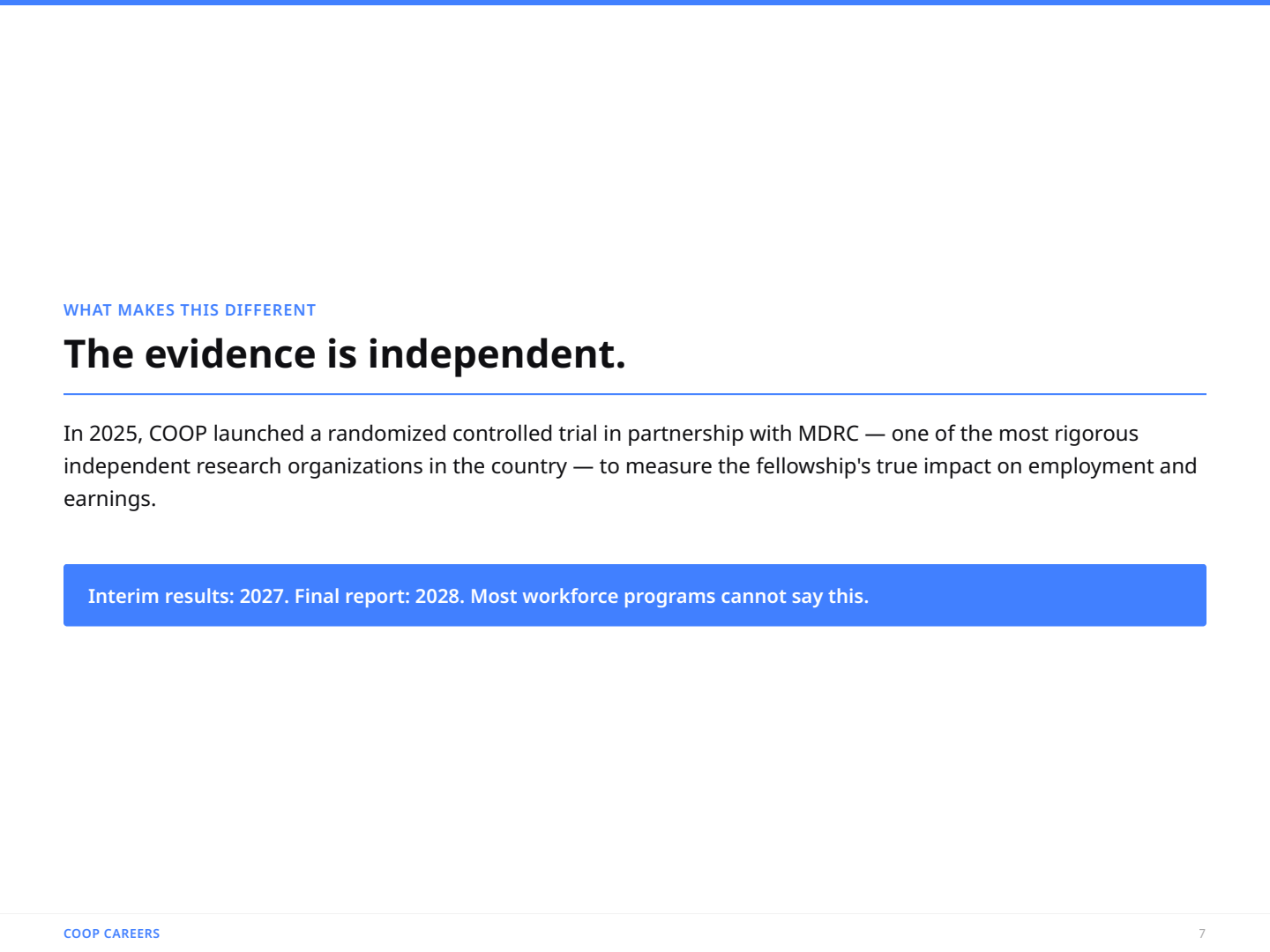Page 8: evidence-mdrc